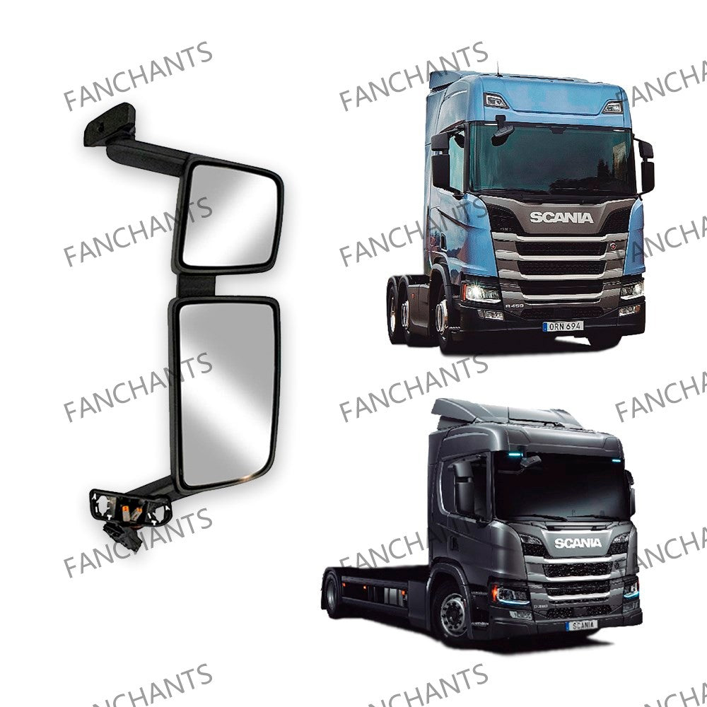 FANCHANTS 2558091 2645652 2645651 2558090 Mirror for SCANIA L-P-G-R-S Series Truck - EuroTruckParts