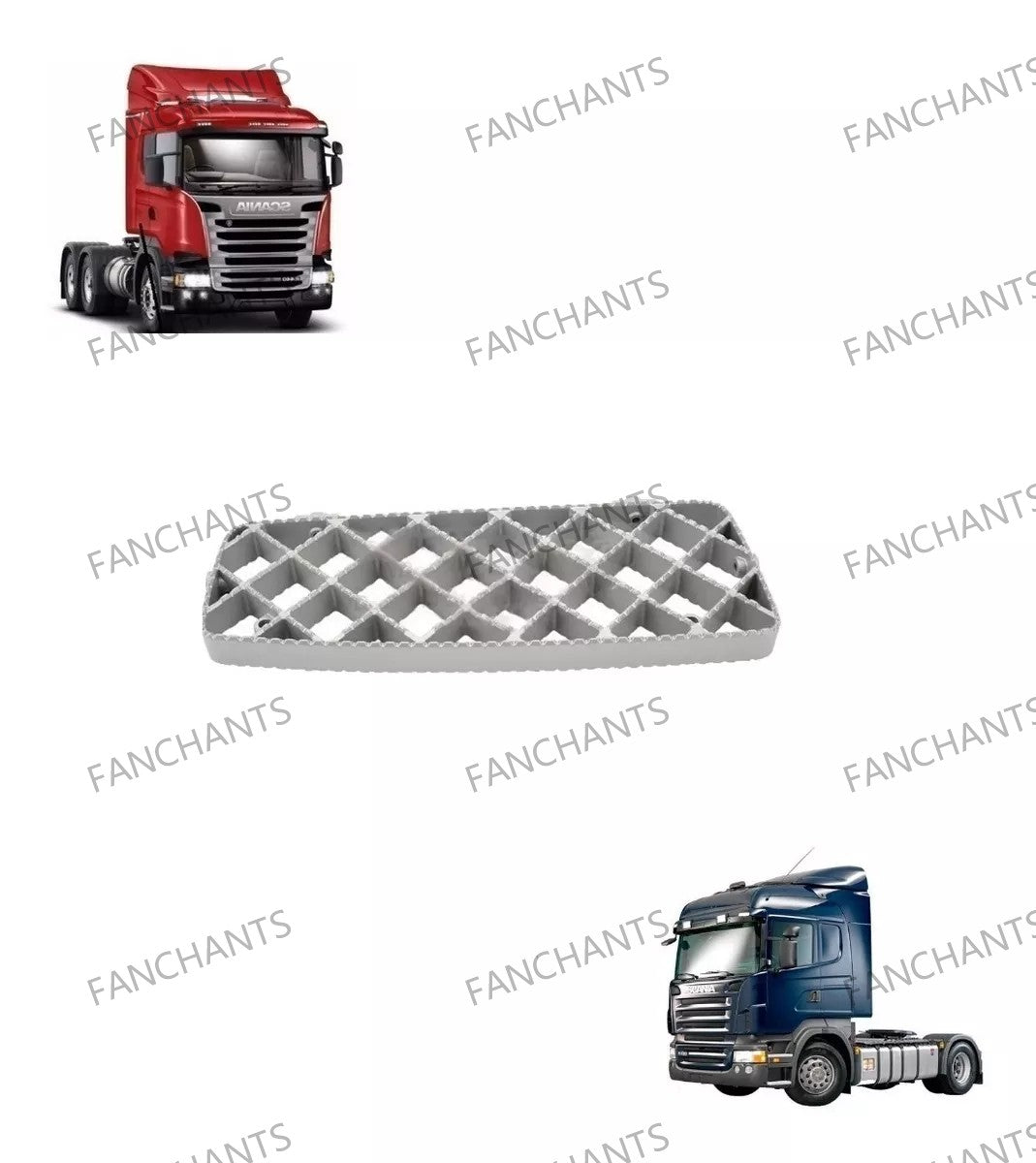 CHINA Factory Wholesale 1805447 1535048 MIDDLE STEP PLATE for SCANIA 1995-2008 - EuroTruckParts