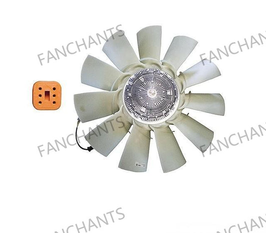 2410085 Scania Visco Fan | ISO 7648 & ISO 16750-3-Certified Multi-OE Thermal Management Module for S-Series EU Trucks