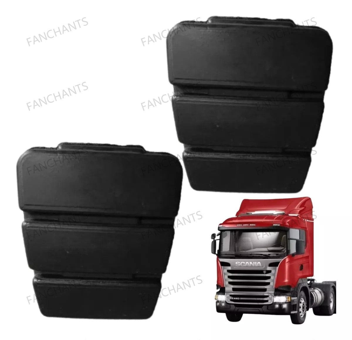 FANCHANTS 1422639 Pad, Clutch Pedal for SCANIA EU Clutch Pedal - EuroTruckParts