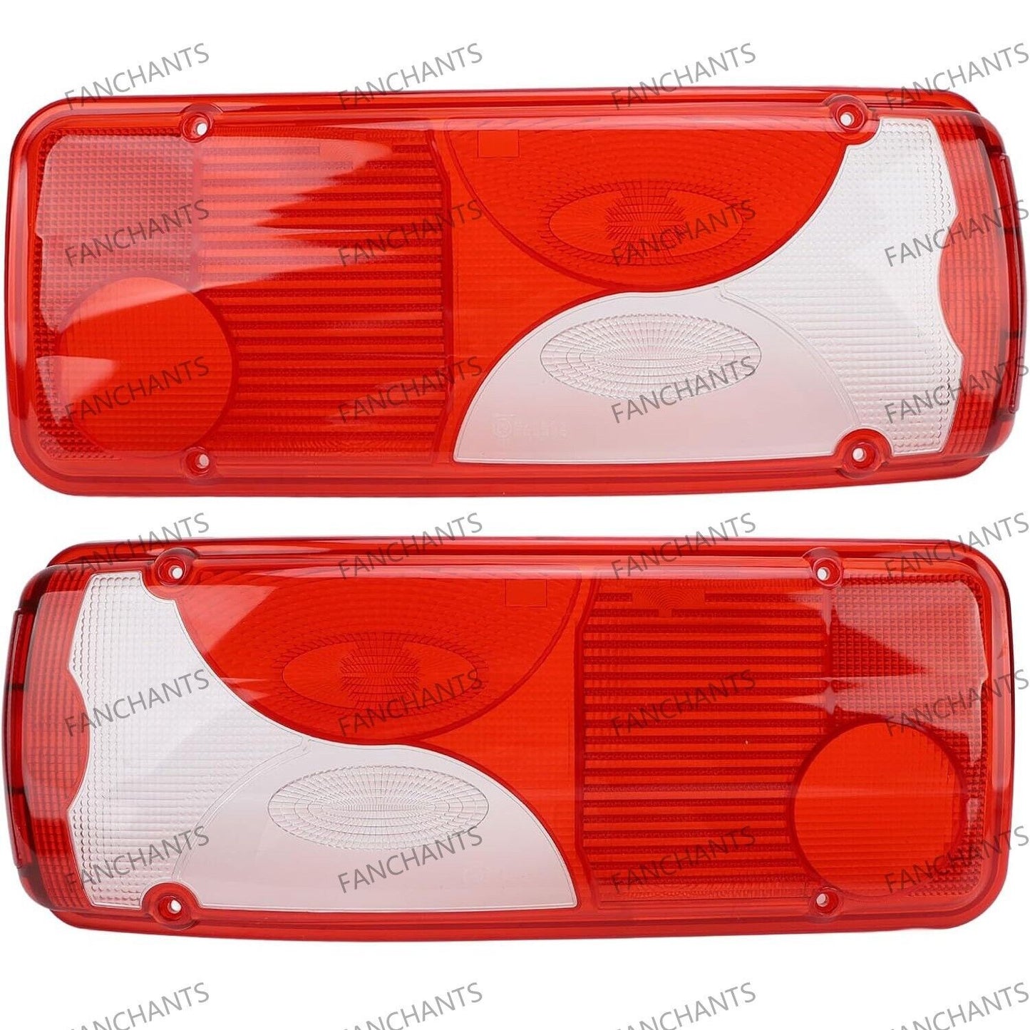 Rear Tail Light Lamp Lens Pairs (Right & Left) for Scania VW MAN BENZ Sprinter