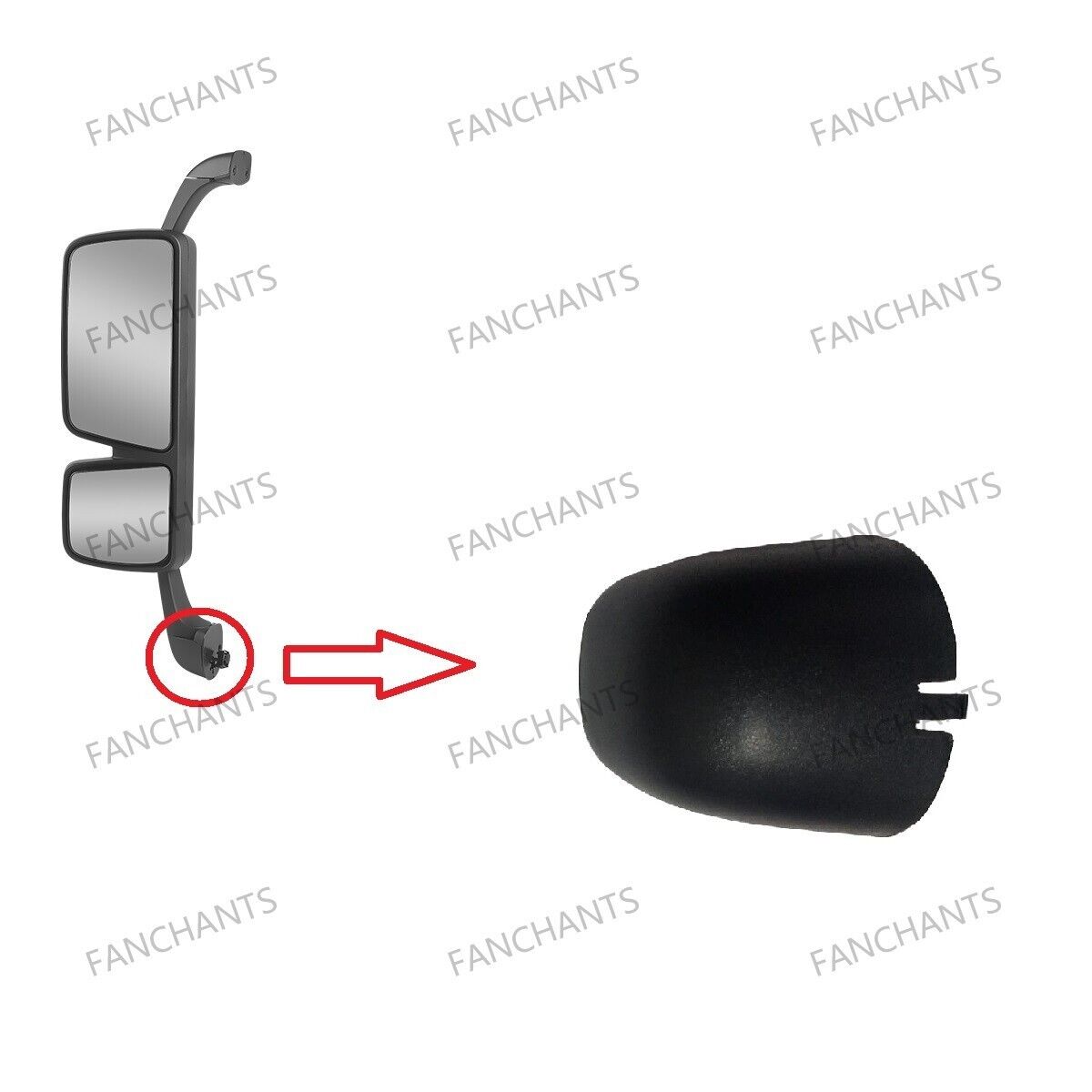 A9438110107 9438110107 Cover mirror FOR Mercedes-Benz Actros/Antos/Arocs/Axor
