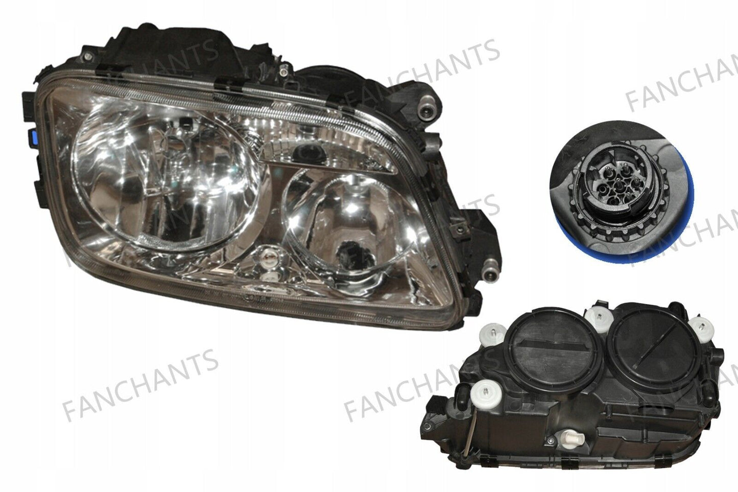 Applicable to Mercedes-Benz MP3 headlight 9438201461 9438201561