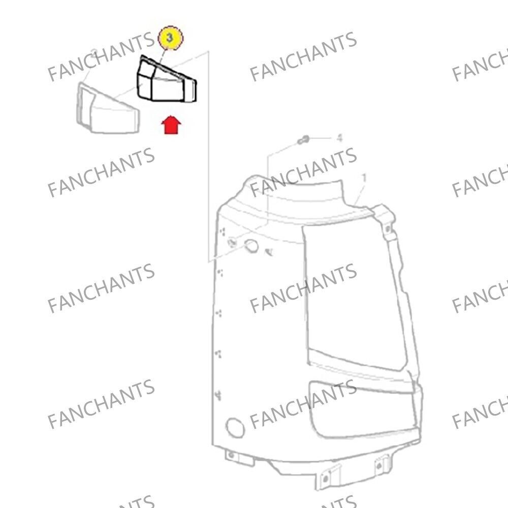 82114500 82355684 84139939 82355678 84139937 82114506 side lamp TURN SIGNAL