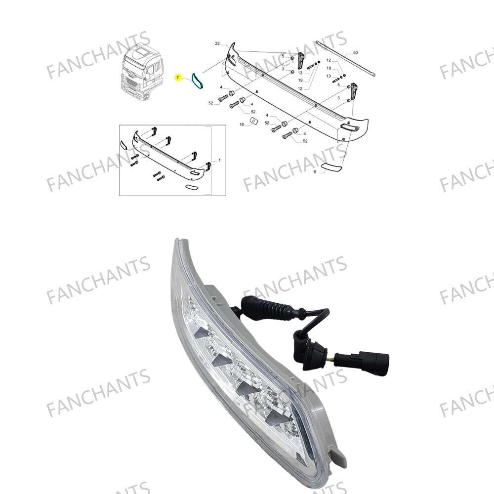 Sun Visor Lamp LED Right Left 5801546522 5801546548 FOR IVECO TRUCK