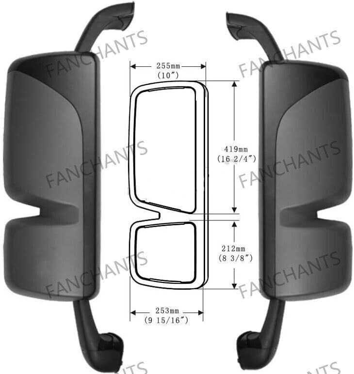 9438105816 9438108916 9438105616 9438106016MP3 Mirror For Benz Actros with Emark