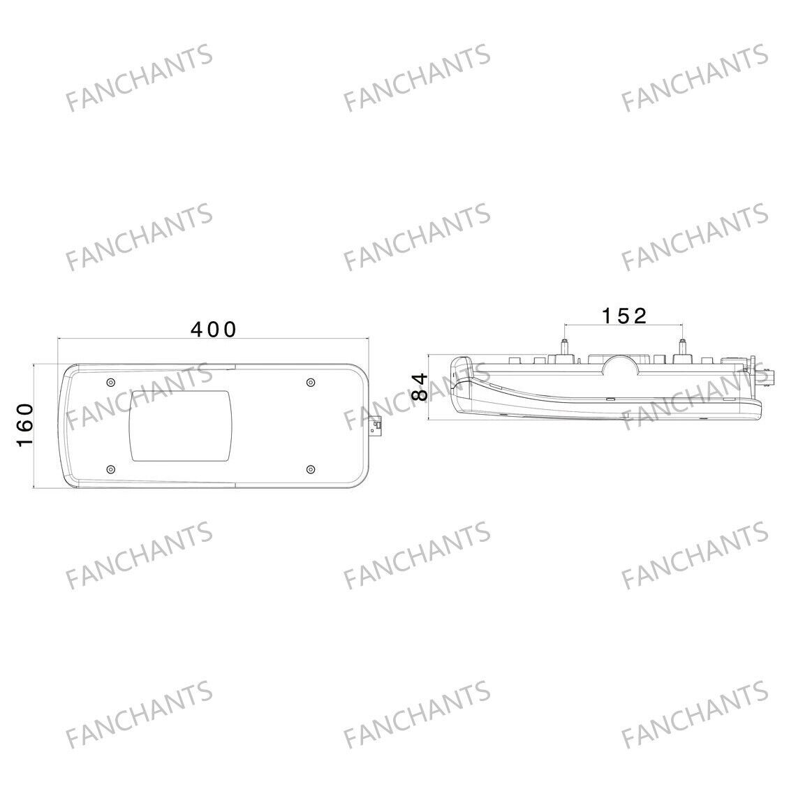 Tail lamp 5802240295 5802000573 5802000568 5802240292 for IVECO STRALIS