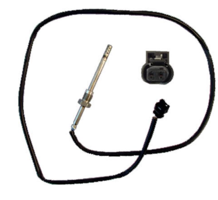 Exhaust Temperature Sensor Fits Mercedes C CLC E Sprinter 9JL - EuroTruckParts