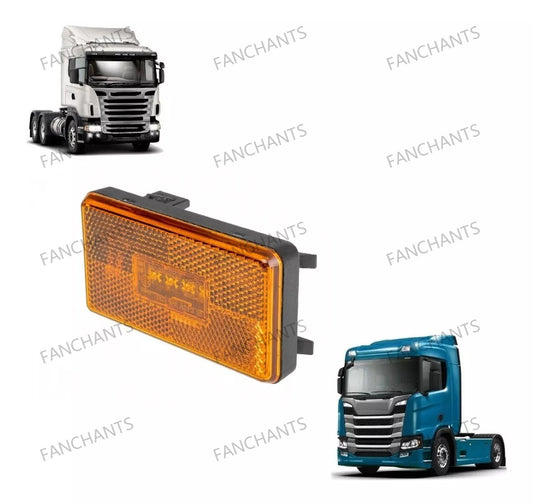 FANCHANTS 1446359 1737413 2000390 2080828 154815 Side marking lamp E-MARK Scania L-/P-/G-/R-/S-Series - EuroTruckParts