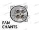 FANCHANTS 1931614 2127432 2031055 2127431 2031054 1931613 2031054  DRIVING LAMP LED LRH E-MARK FOR Scania Trucks P, G, R, T (2003-2018) - EuroTruckParts