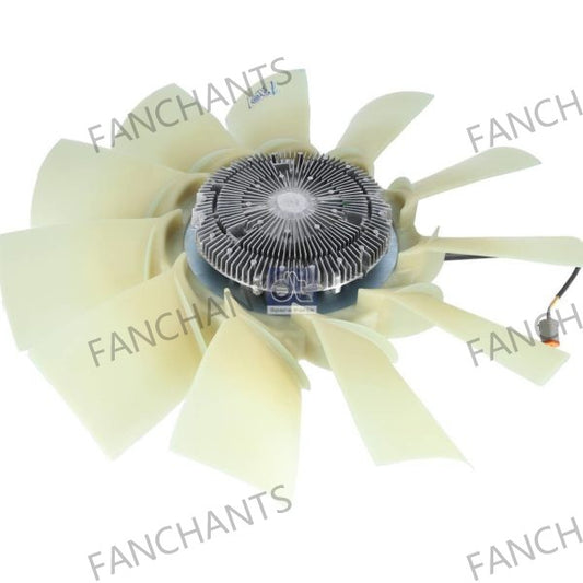 FANCHANTS 1853555 2078557 2410082 Fan with clutch for Scania P-/G-/R-/T-Series DC 13 - EuroTruckParts