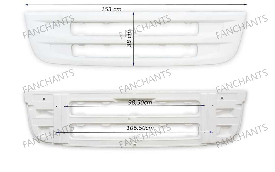FANCHANTS 1885932 1885944 Front Panel for SCANIA P-G-R-T Series Truck - EuroTruckParts