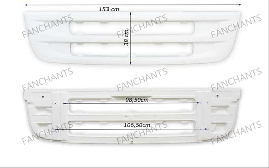 1885932 Scania Front Panel | ISO 4892-2 & ISO 527-2-Compliant Multi-OE Component for SCANIA Trucks