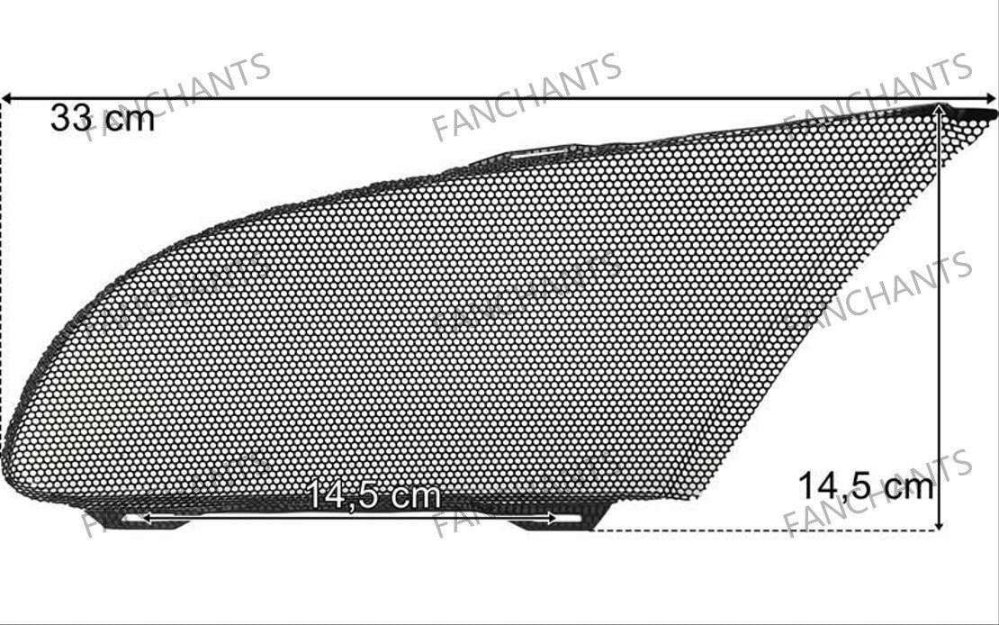 FANCHANTS 1466035 1466034 Lid Front Panel RIGHT LEFT for SCANIA P-G-R-T Series Truck - EuroTruckParts
