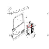 82268525 Volvo Mirror Cover | Multi-OE UV-Resistant Mirror Bracket Assembly for FH/FM Series - EuroTruckParts