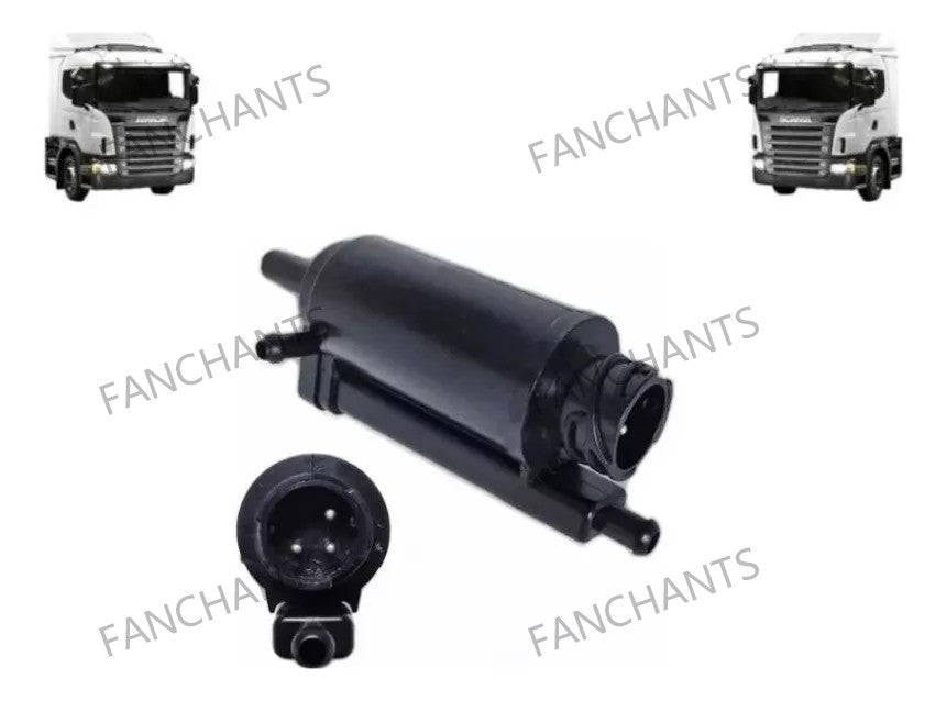 FANCHANTS 1548504 Washer Container Pump Windscreen Wiper for SCANIA F-K-N Series Bus - EuroTruckParts