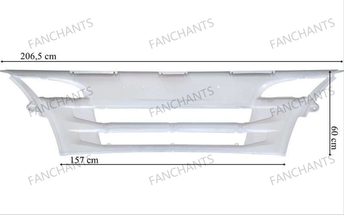 FANCHANTS 1930934 Front Panel for SCANIA P-G-R-T Series Truck - EuroTruckParts