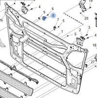 2210765 Lock Plate | ECE R55 EU 1995-2016 Chassis Retention System 