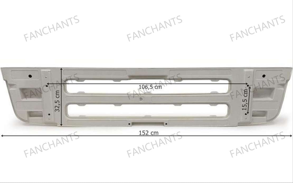 FANCHANTS 1885940 Front Panel for SCANIA P-G-R-T Series Truck - EuroTruckParts