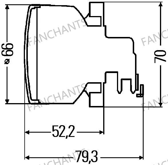 Headlamp 82449957 82266031 82449956 FOR Volvo FH/FM/FMX/NH
