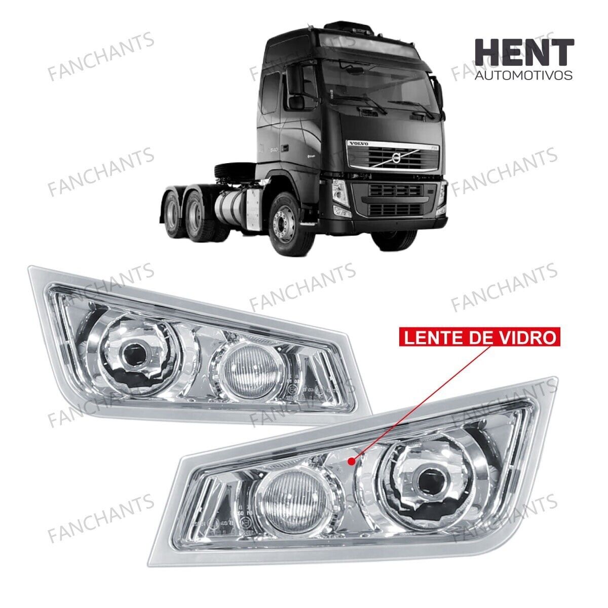 FOG LAMP 21035693 21035700  21297913 21035694 21035701 Suitable for Volvo Trucks