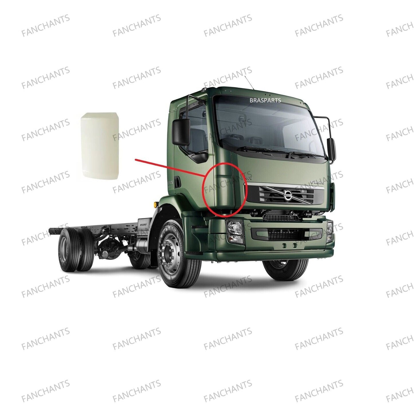 FANCHANTS 20748396 20748395 20748403 20748402 Cab Corner Right Left For VOLVO