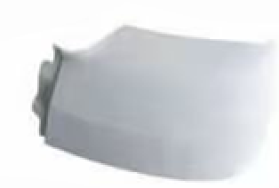 Spoiler End Mercedes-Benz Actros After 2019 Left Side - 9608801209 - EuroTruckParts
