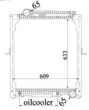 China Factory Wholesale  6505011201 6505010601 6525010201 Radiator For Mercedes Benz Truck - EuroTruckParts